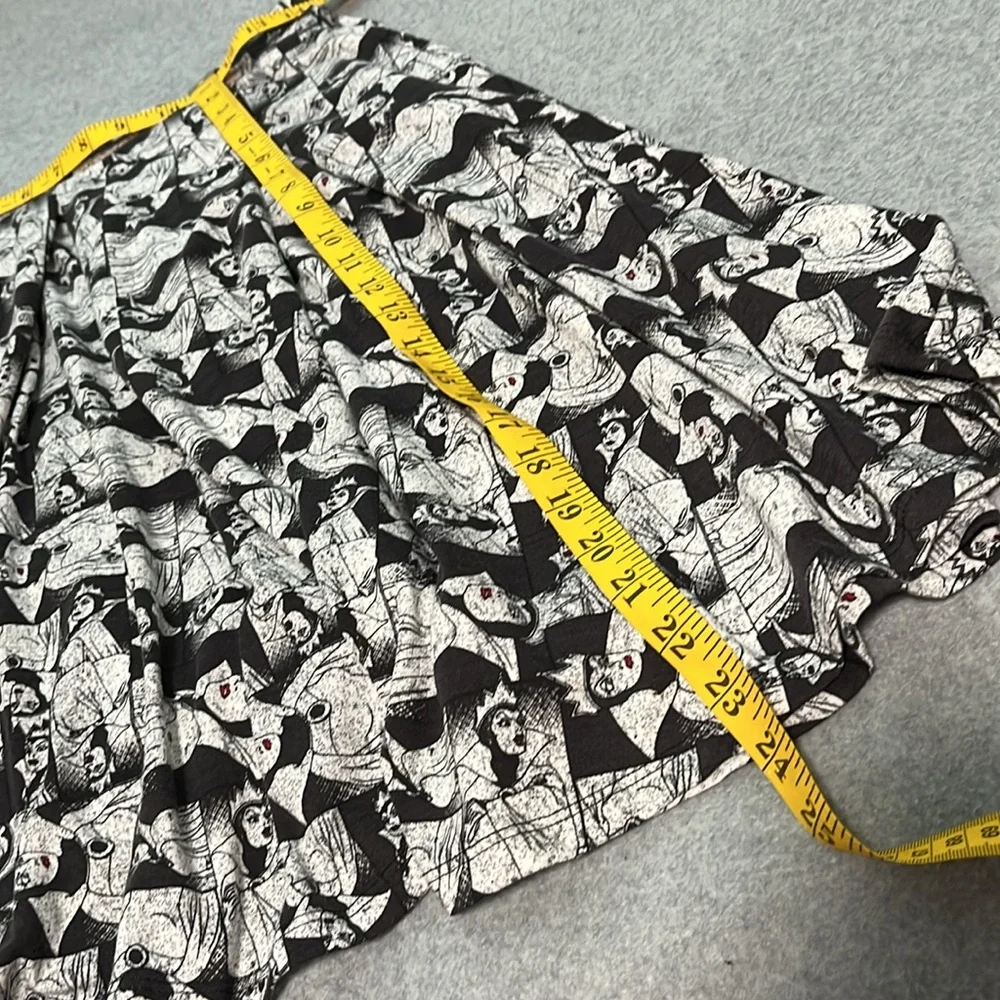 Disney Whimsigoth Skirt Small Snow White Evil Queen Pleated Moody Goth Grunge